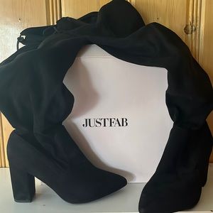 JustFab: Over-the-knee boots